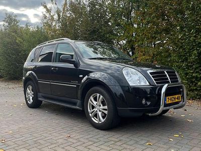 Zwart Occasion 2012 Ssangyong (KGM) Rexton Sapphire SUV | € 7.000