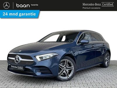 Blauw (metallic) Gebruikt 2023 Mercedes A250 AMG line Hatchback | € 28.900 (Goede deal)