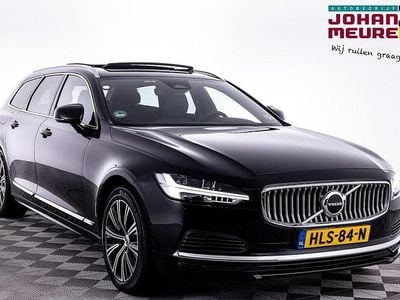 Zwart Gebruikt 2021 Volvo V90 Inscription Stationwagen | € 37.990 (Goede deal)