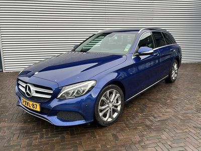 Blauw Gebruikt 2014 Mercedes C220 Edition Stationwagen | € 9.990 (Duur)