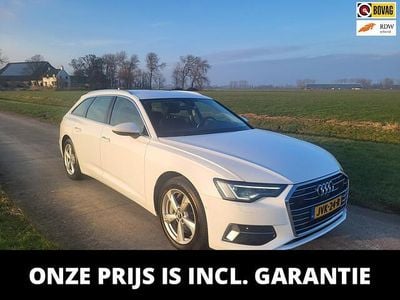 Wit Occasion 2021 Audi A6 S-Line Stationwagen | € 32.250