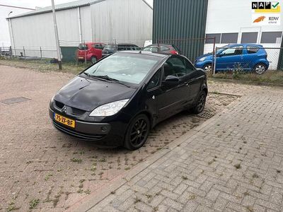 Zwart Occasion 2008 Mitsubishi Colt Edition Cabriolet | € 3.750 (Iets duurder)