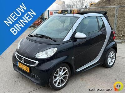 Occasion Smart ForTwo Cabrio Passion 71 PK (52 kW) 2013 Zwart Cabriolet