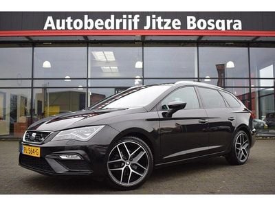 Zwart Gebruikt 2017 Seat Leon FR Stationwagen | € 12.450 (Eerlijke prijs)