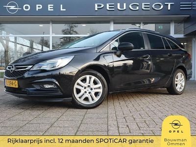 Occasion Opel Astra Edition 105 PK (77 kW) 2018 Zwart (metallic) Stationwagen