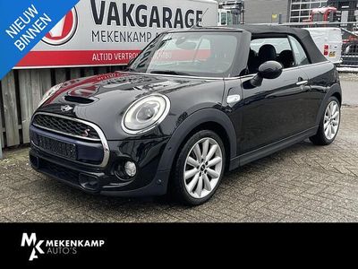 Occasion Mini Cooper S Cabriolet Chili 192 PK (141 kW) 2016 Zwart Cabriolet