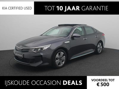Grijs Occasion 2016 Kia Optima Hybrid Sedan | € 17.940 (Eerlijke prijs)