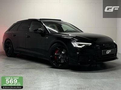 Zwart Gebruikt 2021 Audi A6 Black Edition Stationwagen | € 42.950 (Eerlijke prijs)
