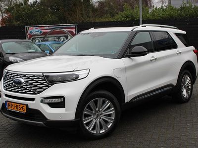 Wit Occasion 2023 Ford Explorer Platinum SUV | € 62.495 (Iets duurder)