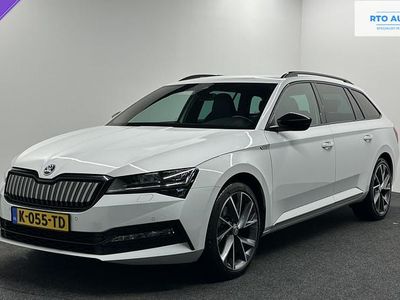 Wit Occasion 2021 Skoda Superb Business Line Stationwagen | € 22.500 (Eerlijke prijs)