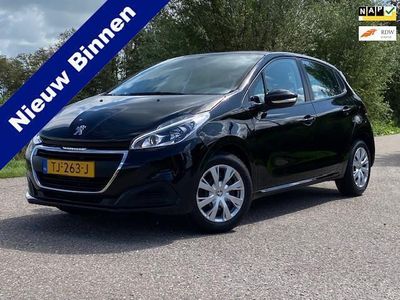 Occasion Peugeot 208 Active 82 PK (60 kW) 2018 Zwart, metallic lak Hatchback