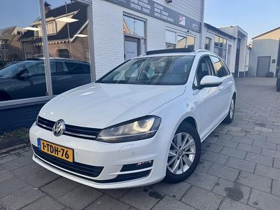 Occasion VW Golf VII Highline 110 PK (80 kW) 2014 Wit Stationwagen