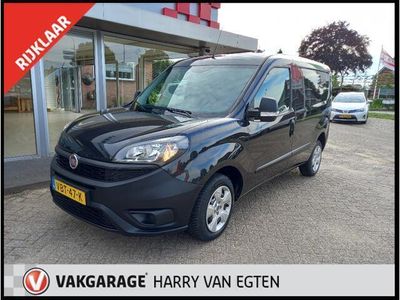 tweedehands Fiat Doblò Cargo 1.6 MJ L1H1 ECO JET 3 zitter, Airco, Cruise Control, PRIJS RIJKLAAR