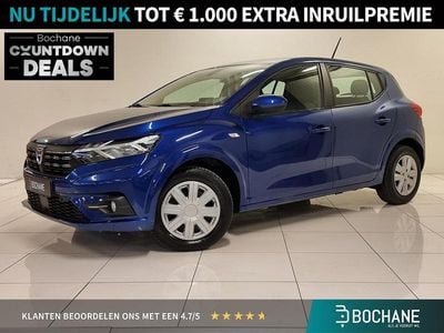 Blauw Gebruikt 2021 Dacia Sandero Comfort Hatchback | € 12.045 (Eerlijke prijs)