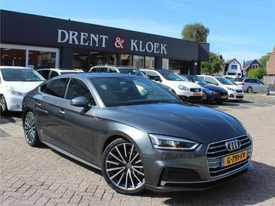 tweedehands Audi A5 Sportback 40 TFSI 3X S-LINE ORG NL/VOL LEER/19" LM