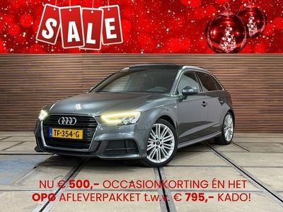 Grijs Occasion 2018 Audi A3 Sportback S-Line Hatchback | € 17.890 (Eerlijke prijs)