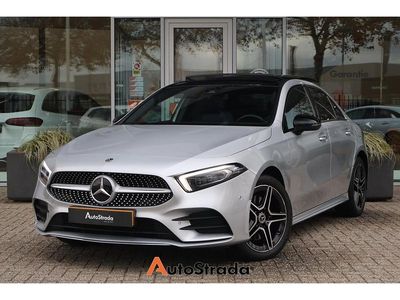 Grijs Gebruikt 2022 Mercedes A250 AMG line Sedan | € 27.900 (Eerlijke prijs)