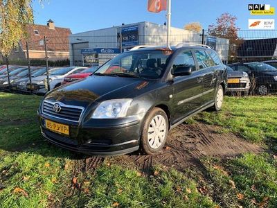 Occasion Toyota Avensis Terra 129 PK (94 kW) 2004 Zwart Stationwagen