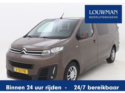 tweedehands Citroën Jumpy 2.0 BlueHDI 150 Club XL DC S&S 150PK | Navi | 2500KG Trekhaak | Carplay | Dubbele cabine |