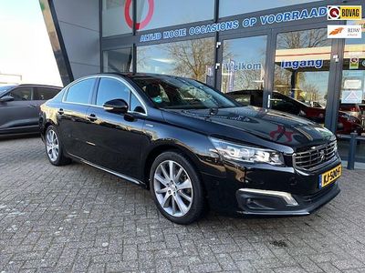 Zwart Occasion 2016 Peugeot 508 GT-line Sedan | € 16.245