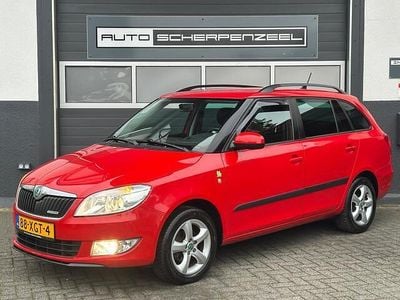 Occasion Skoda Fabia Business Line 75 PK (55 kW) 2012 Rood Stationwagen