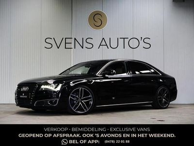 Zwart Gebruikt 2011 Audi A8L Advanced Sedan | € 39.995