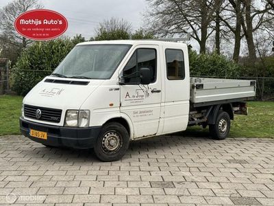 tweedehands VW LT Bestel 35 2.5 TDI lang DC open laadbak! pritsche!