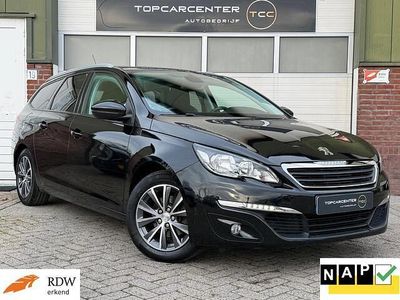 Zwart Gebruikt 2016 Peugeot 308 SW Style Stationwagen | € 4.999 (Super prijs)