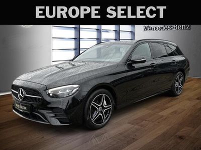 tweedehands Mercedes E300 E-estateAMG Night Trekh MBUX Widesc Luchtv 24 mnd Junge Sterne garantie