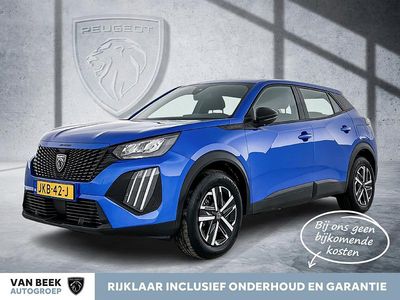 Blauw (metallic) Occasion 2024 Peugeot e-2008 Style SUV | € 26.900 (Iets duurder)
