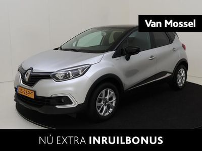 tweedehands Renault Captur 0.9 - 90PK TCe Limited | Navigatie | Cruise Control | Airco | Licht & Regen Sensor | LED Dagrijverlichting | Electrische Ramen | Centrale Deurvergrend