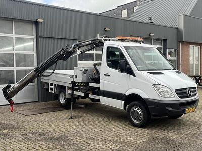 tweedehands Mercedes Sprinter 513 2.2 cdi 130pk 366cm wielbasis Hiab 022-1 Laadk