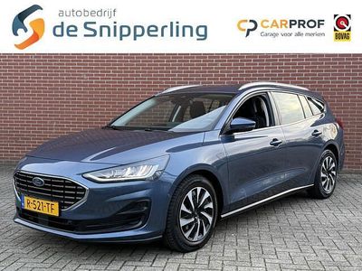 Occasion Ford Focus Titanium 124 PK (91 kW) 2022 Blauw (metallic) Stationwagen