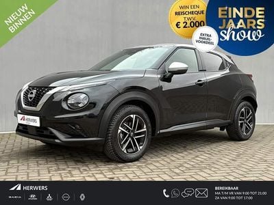 Yay pearl black & platinum silver dak Occasion 2025 Nissan Juke N-Connecta SUV | € 25.935 (Eerlijke prijs)