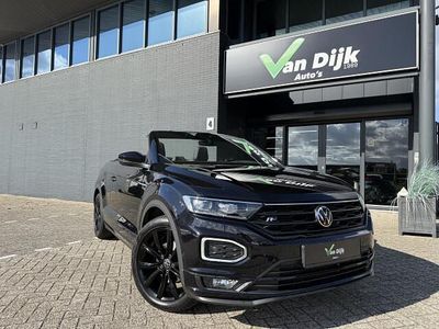 Zwart Gebruikt 2021 VW T-Roc Cabriolet R-line Cabriolet | € 29.950 (Eerlijke prijs)
