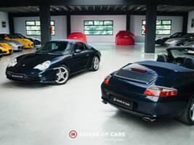 Occasion Porsche 911 Carrera Cabriolet 320 PK (235 kW) 2004 Blauwmidnight blue metallic ( l39c ) Cabriolet