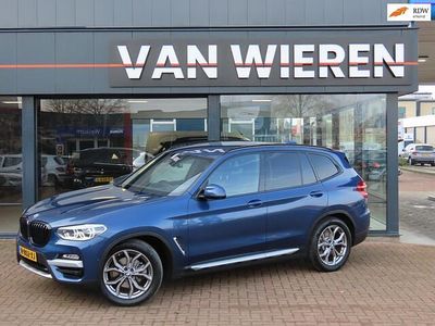 Blauw (metallic) Gebruikt 2019 BMW X3 Executive SUV | € 32.950 (Eerlijke prijs)