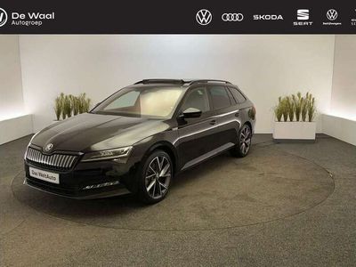 tweedehands Skoda Superb Combi 1.4 TSI 218pk DSG iV Sportline Business | Panoramadak, Digitaal Instrumentenpaneel, Stoel- en Stuurverwarming |