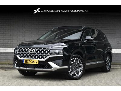 Zwart Gebruikt 2022 Hyundai Santa Fe Premium SUV | € 36.890 (Eerlijke prijs)