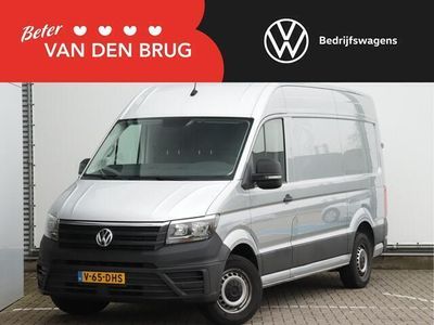 tweedehands VW Crafter 35 2.0 TDI L3H3 140pk | Parkeerhulp voor en achter | Bijrijdersbank |