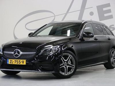 Occasion Mercedes C160 AMG line 129 PK (94 kW) 2019 Zwart Coupé