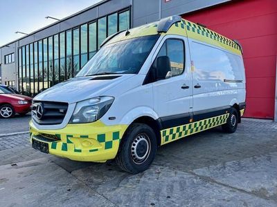 tweedehands Mercedes 316 CDI Ambulance L2H2 Danisch registration No Kartsana Stretcher inside