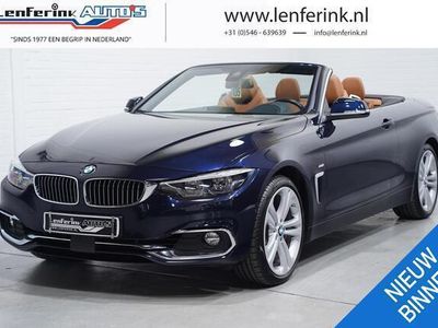 tweedehands BMW 430 4-serie Cabrio i X-Drive Luxury Facelift BTW Auto Sportstoelen Le