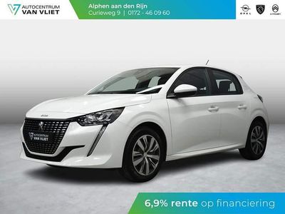 Wit Occasion 2020 Peugeot 208 Active Hatchback | € 12.399 (Eerlijke prijs)