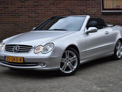 tweedehands Mercedes 320 CLK-KLASSE CabrioletAvantgarde '05 Leder Clima Memory Xenon Inruil mogelijk