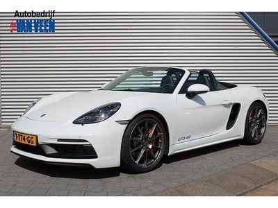 Occasion Porsche 718 Boxster 400 PK (294 kW) 2021 Wit, metallic lak Cabriolet