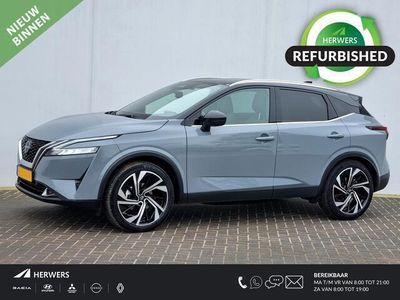 tweedehands Nissan Qashqai 1.3 MHEV Xtronic Tekna Plus Automaat / Trekhaak (1800KG Trekgewicht) / Panoramadak /