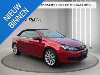 Occasion VW Golf Cabriolet 105 PK (77 kW) 2012 Rood Cabriolet