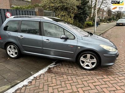 tweedehands Peugeot 307 SW 2.0-16V Pack|Leer|Pano|Trekhaak|NAP