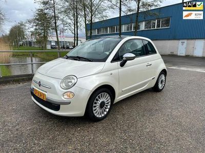 tweedehands Fiat 500 1.2 Lounge!2009!Panoramadak!LM.velgen!Airco!NAP!